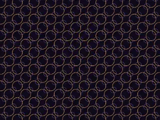 Overlapping Circles Grid — Ember Weave